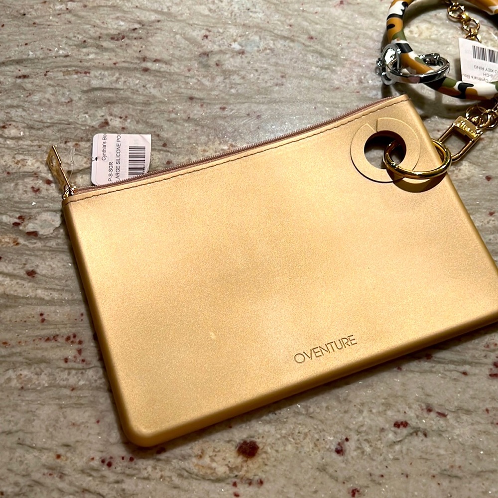 Oventure Large Gold Silicon Pouch